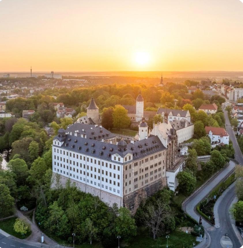 Haus Heiken Apartment Lavendel Altenburg Esterno foto